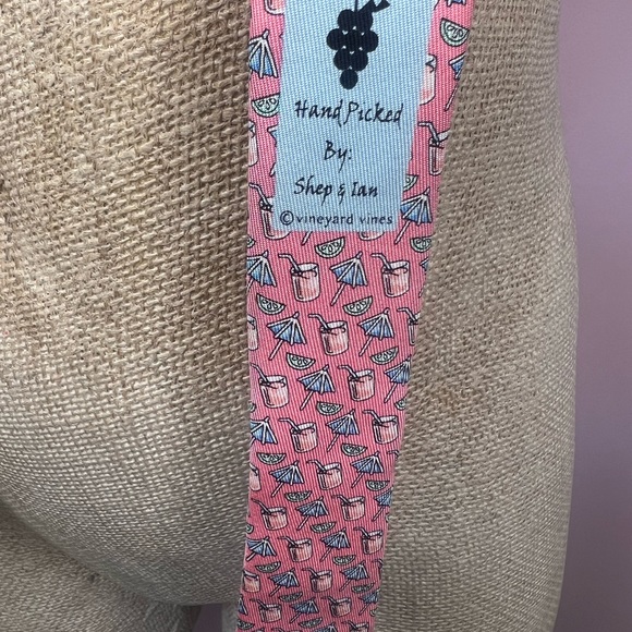 Silk Tie cocktails & umbrellas Hand Picked By Shep & Ian Clocks - Picture 5 of 9
